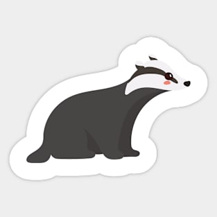 Badger Sticker